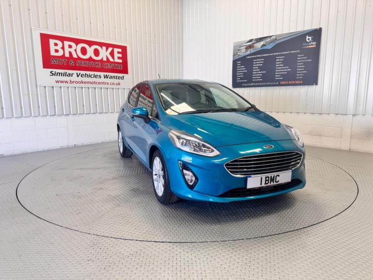 2017 Ford Fiesta 1.0T EcoBoost Titanium Euro 6 (s/s) 5dr HATCHBACK Petrol Manual