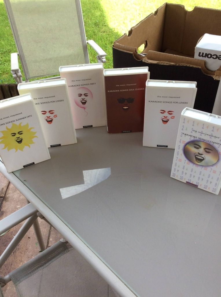 Pioneer karaoke vhs Video empty cases