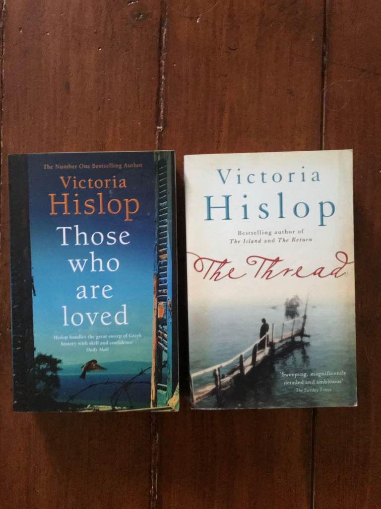 Victoria Hislop Books: 'Those Who Are Loved' and 'The Thread' £3 for the two