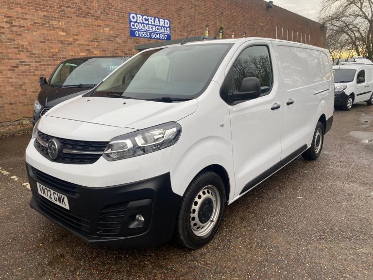 2022 72 Reg Vauxhall Vivaro Dynamic LWB 1.5D Euro 6 Air Conditioning +VAT 
