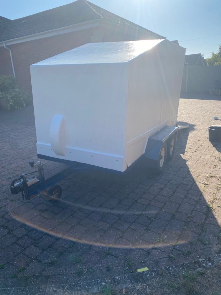 Box Trailer 8x4 twin axle 