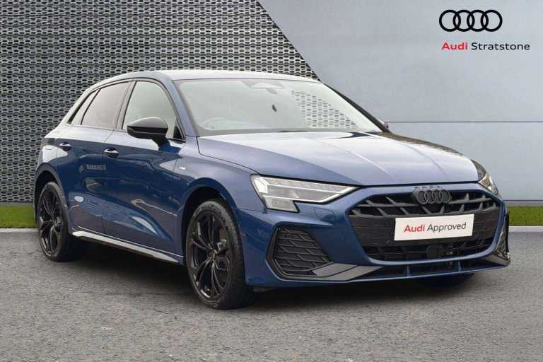 2025 Audi A3 1.5 TFSI e 204 Black Edition 5dr S Tronic HATCHBACK PETROL/ELECTRIC Automatic