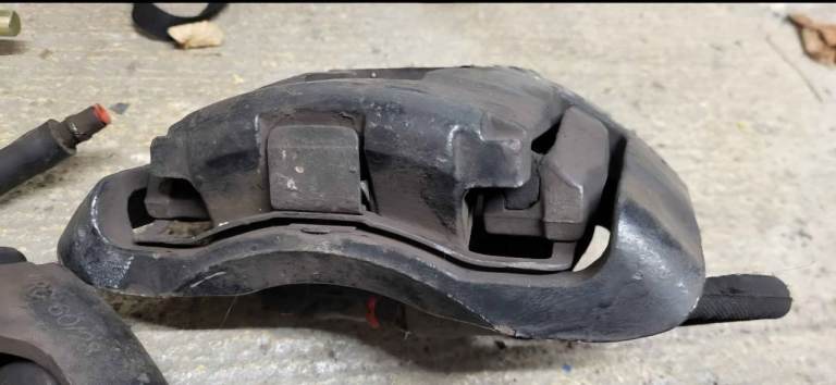Saab 9-3 314mm front brake calipers and carriers 