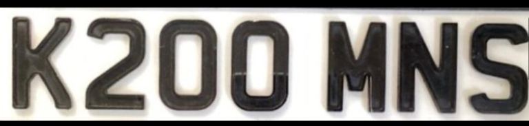 CIVIC K20 TUNED LOVERS NUMBER PLATE 
