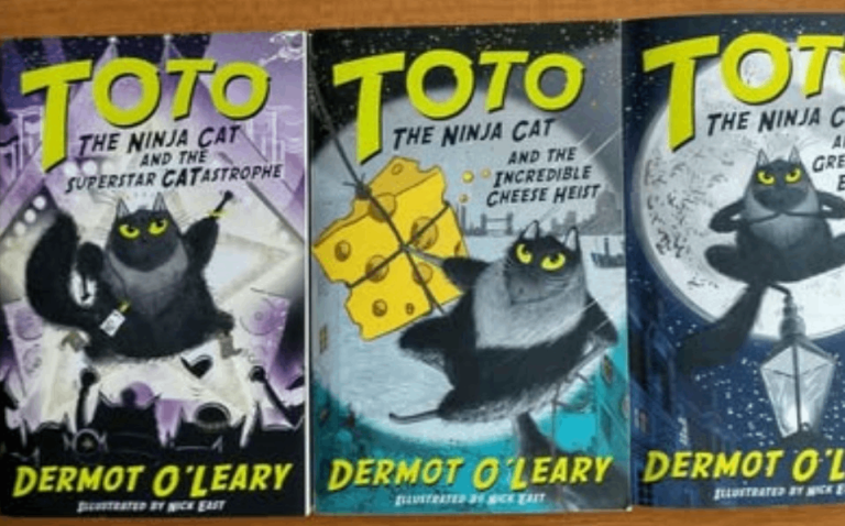 3 Toto the Ninja Cat children's books
