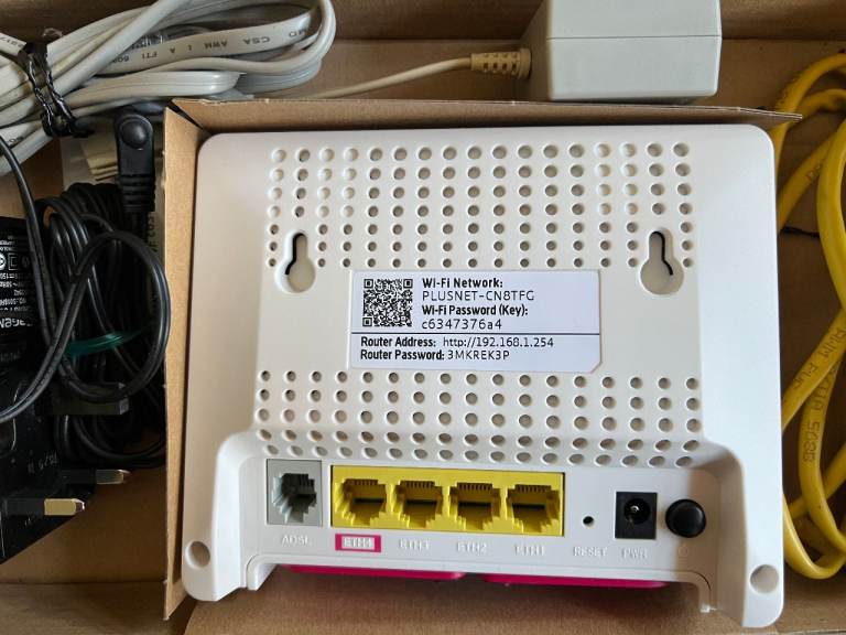 PLUSNET -CN8TFG BROADBAND HUB