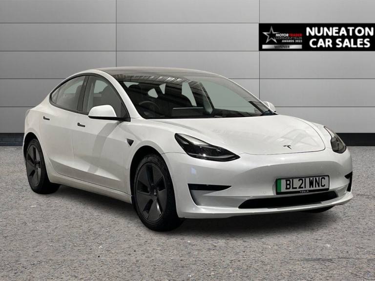 2021 Tesla Model 3 Standard Range Plus Saloon 4dr Electric Auto RWD (241 bhp) Saloon ELECTRIC Aut...