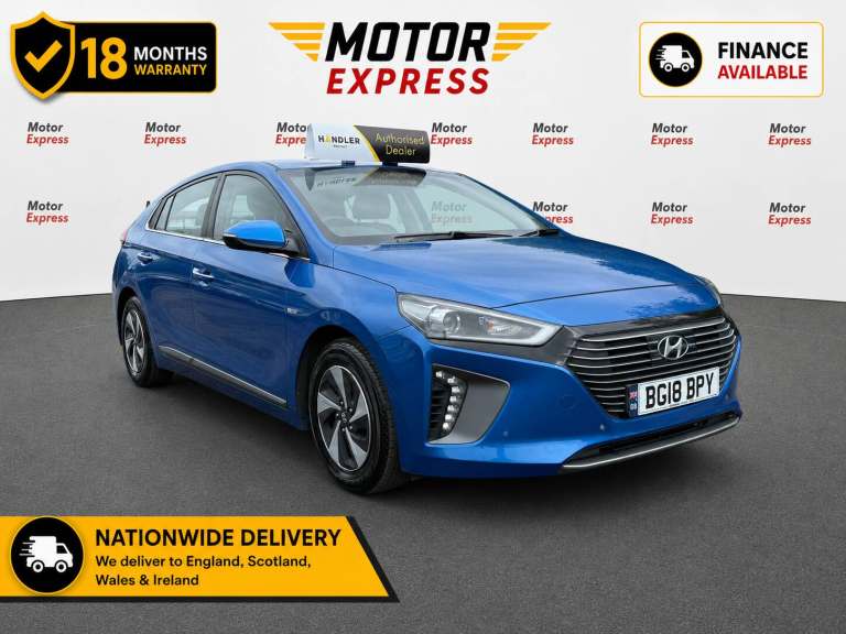2018 Hyundai IONIQ 1.6 GDi Hybrid Premium SE 5dr DCT HATCHBACK Petrol/Electric Hybrid Automatic