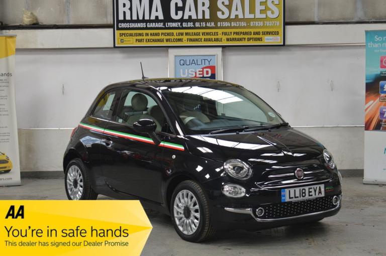 2018 Fiat 500 1.2 Lounge VERY LOW MILEAGE HATCHBACK Petrol Manual