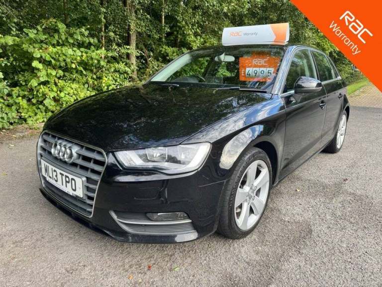 2013 Audi A3 1.4 TFSI Sport Sportback 5dr Petrol Manual Euro 5 (s/s) (122 ps) Hatchback Petrol Ma...