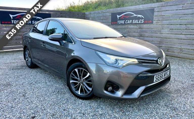 2017 66 TOYOTA AVENSIS 2.0 D-4D BUSINESS EDITION PLUS SALOON 4DR DIESEL MANUAL E