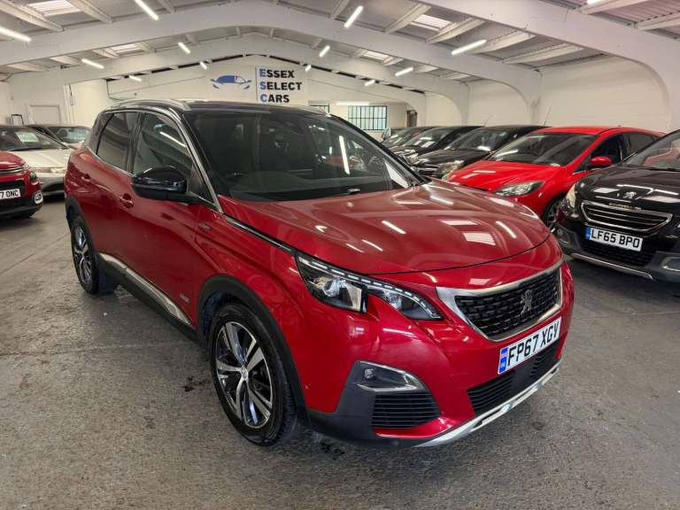 2018 Peugeot 3008 1.6 THP GT Line 5dr EAT6 HATCHBACK PETROL Automatic