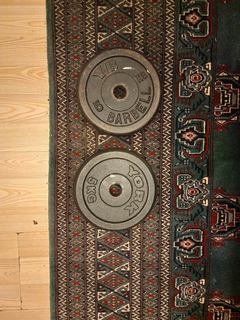 Cast iron weights plates 