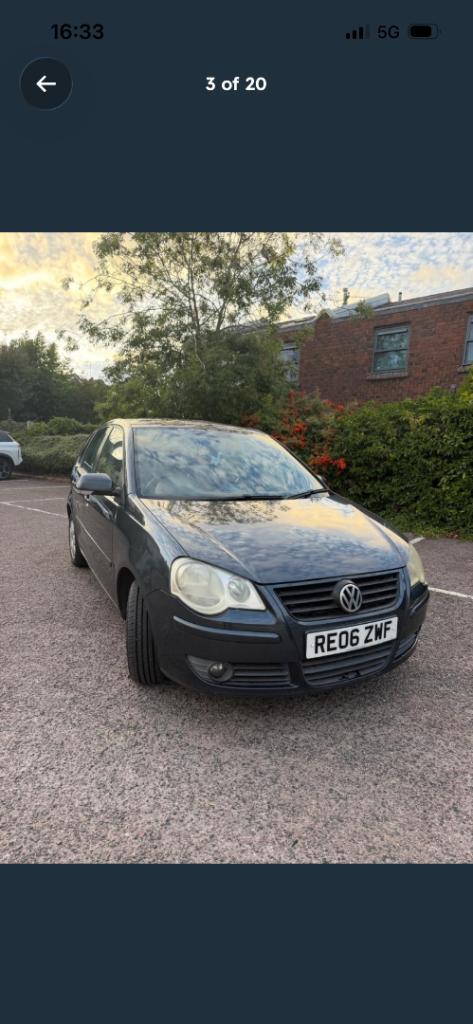 Volkswagen, POLO, Hatchback, 2006, Manual, 1422 (cc), 5 doors