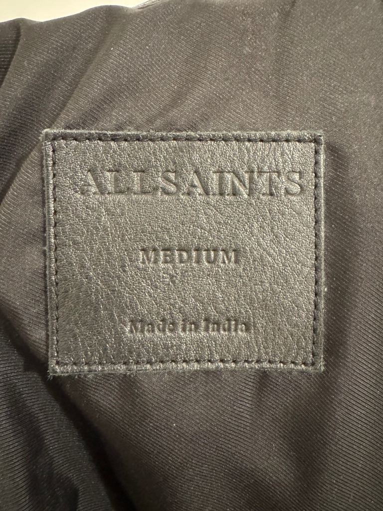 All Saints Milo Biker leather jacket