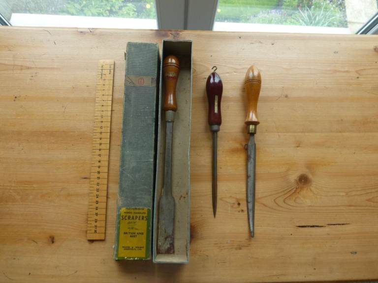 Vintage Engineering Scrapers