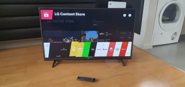 FREE LOCAL DELIVERY LG 43 INCH UHD HDR 4K SMART TV + REMOTE £120 DELIVERED WITHIN THE HOUR

