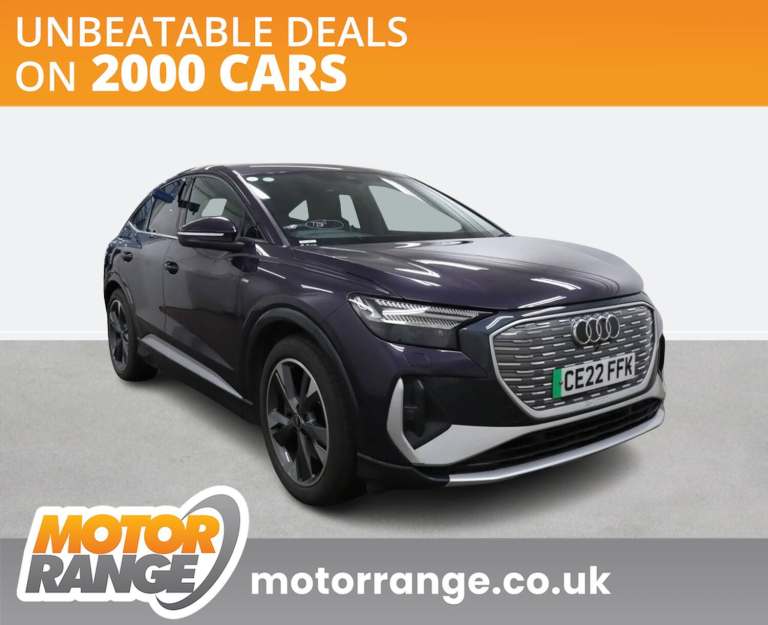 2022 Audi Q4 e-tron 150kW 40 82kWh S Line 5dr Auto Crossover/SUV ELECTRIC Automatic