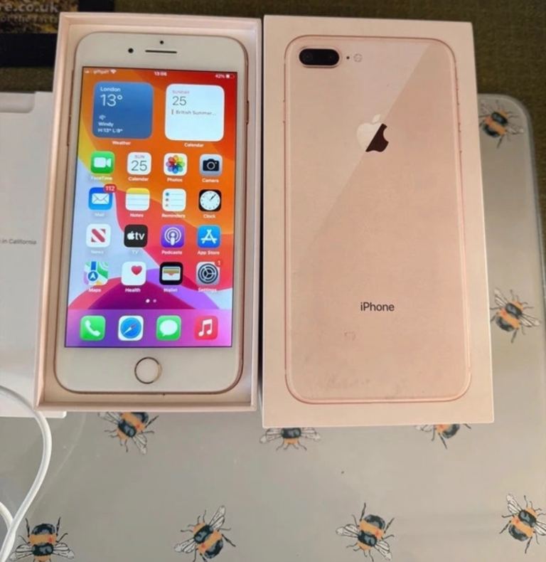 Apple iPhone 8 Plus 64GB - Pink, Good Condition | in Plymouth, Devon ...