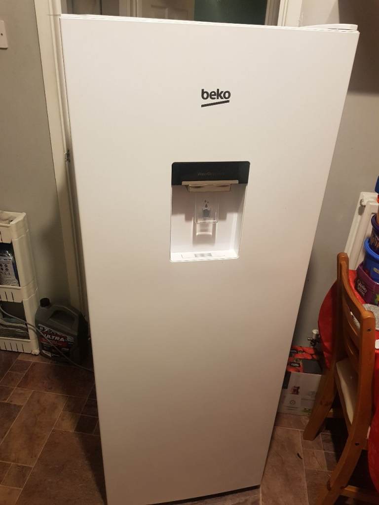 Beko larder fridge with drinks dispensor 