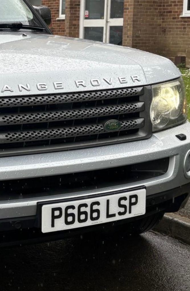 P666 LSP Private Cherished Number Plate 