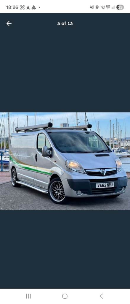 Vauxhall, VIVARO, Panel Van, 2013, Manual, 1995 (cc)