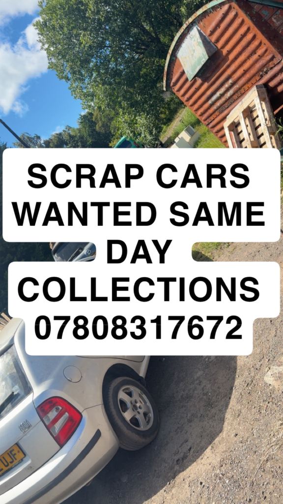 Scrap cars wanted