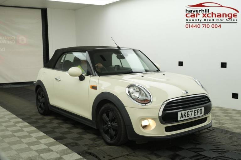 2017 MINI Convertible 1.5 Cooper 2dr Auto CONVERTIBLE PETROL Automatic