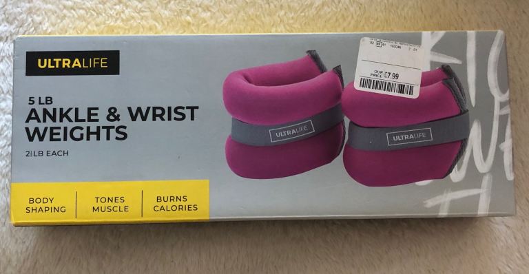 Ultra life 5 lb ankle n wrist weights