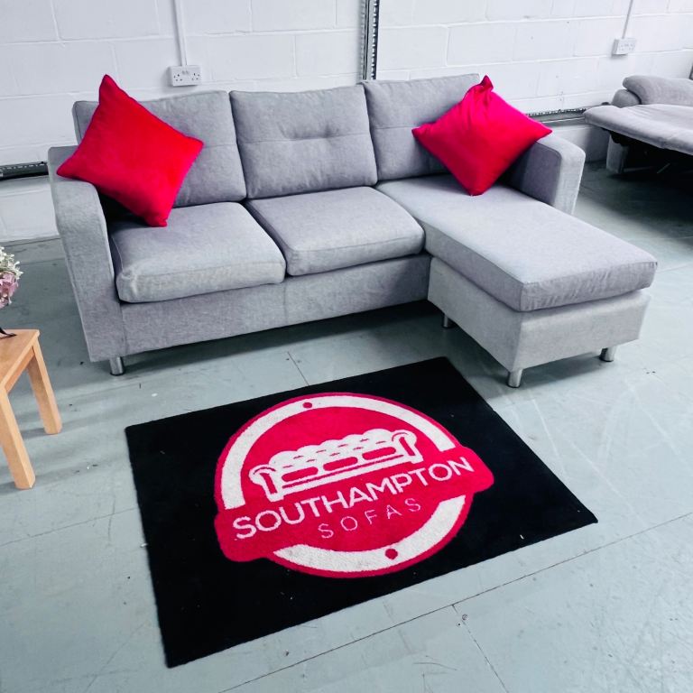 Light Grey Modern Corner Sofa Left or Right Hand 🛋️ Delivery Available