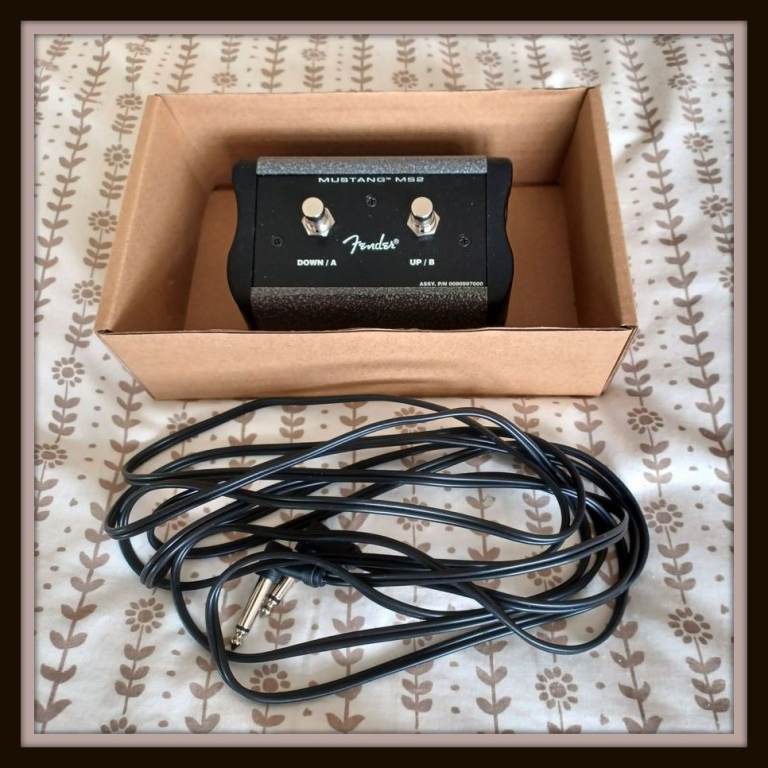 FENDER FOOTSWITCH MS2 - MUSTANG III IV & V AMPS