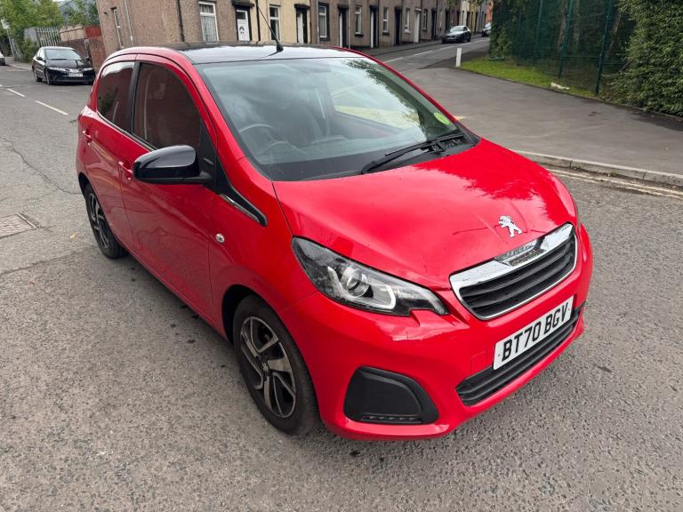 2021 Peugeot 108  1.0 Allure Euro 6 (s/s) 5dr Red