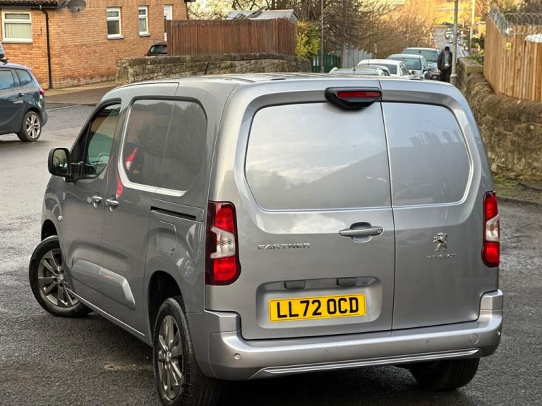 2022 Peugeot Partner 1.5 BlueHDi 1000 Asphalt Premium Standard Panel Van 5dr Diesel Manual SWB E ...