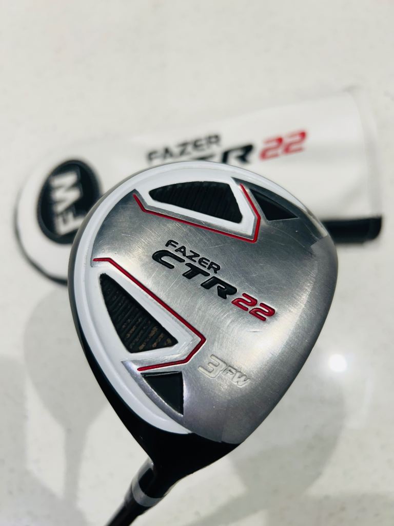 FAZER CTR22 FAIRWAY 3 WOOD.  R/H. with original headcover.