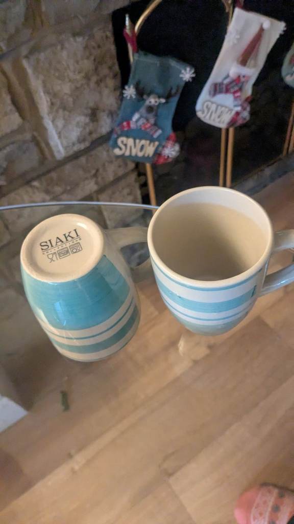 Set of dinner plates 