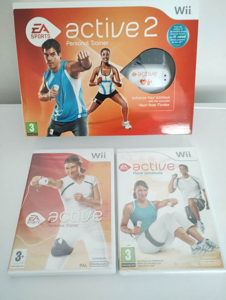 Brand New Boxed EA Active 2 With  Brand New Active Personal Trainer More Workouts £35 