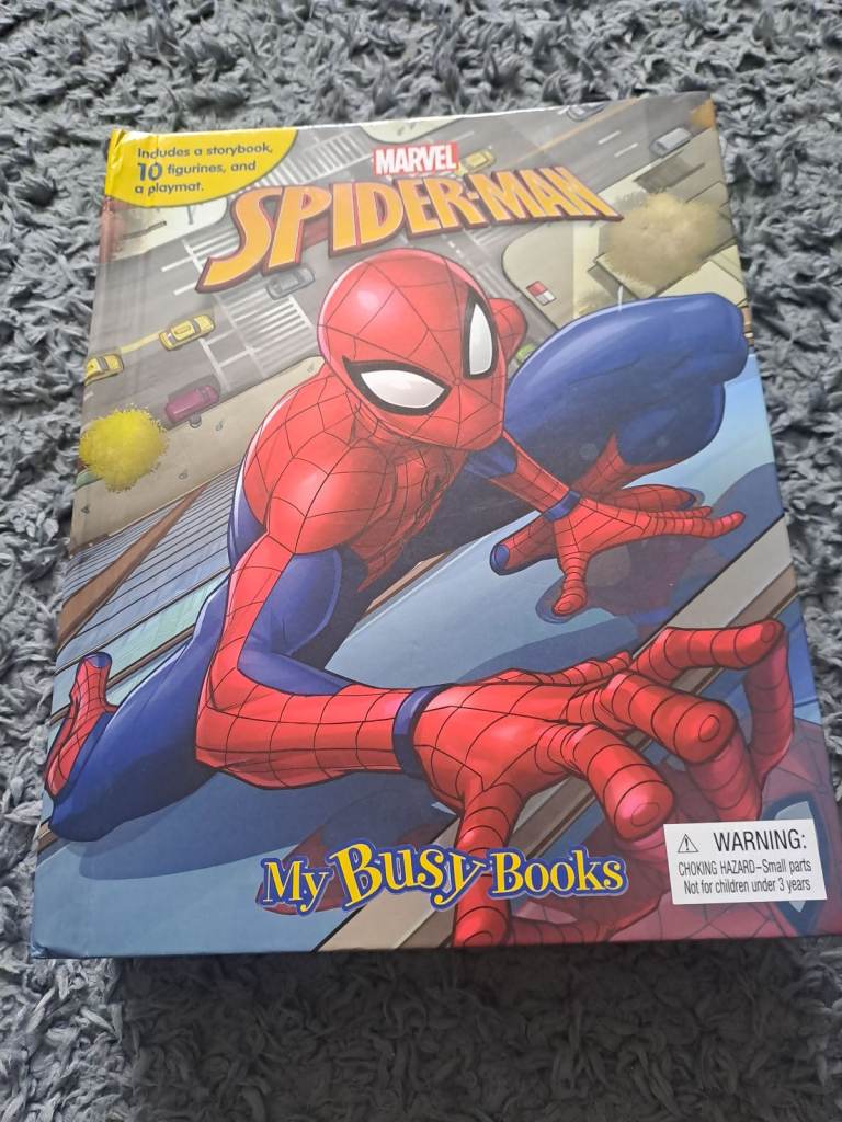 Spiderman busy book