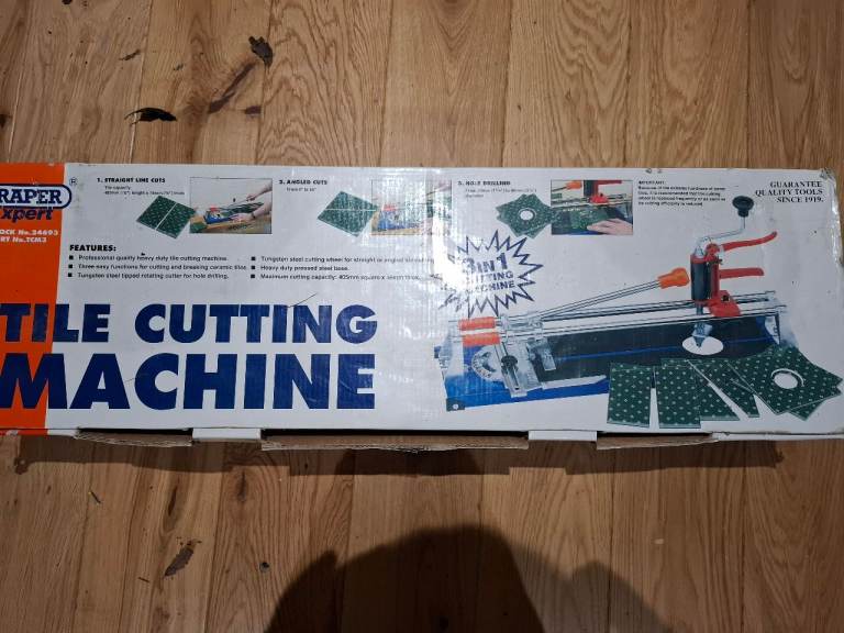 Draper tile cutting machine