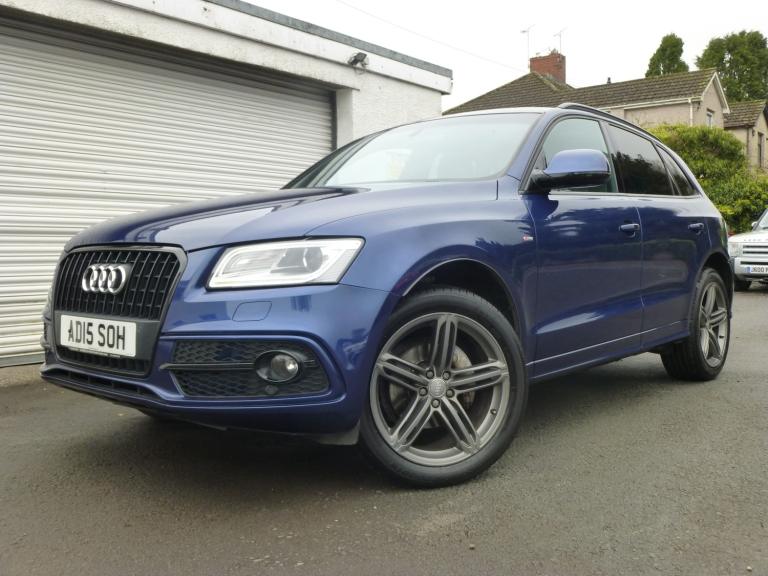 AUDI Q5 2.0 TDI 190 BHP QUATTRO S liNE PlUS 7 SPD S-TRONIC EURO 6 ULEZ 2015