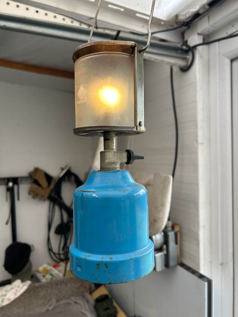 Camping Gas Light Lumogaz 206 Working