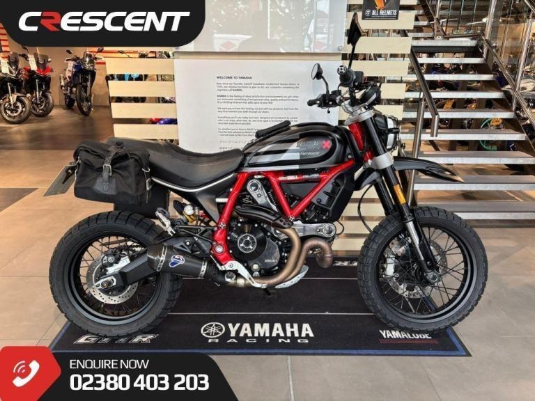 DUCATI SCRAMBLER FAST HOUSE 2021- ONLY 3420 MILES - APPROVED USED WITH LOW MILES
