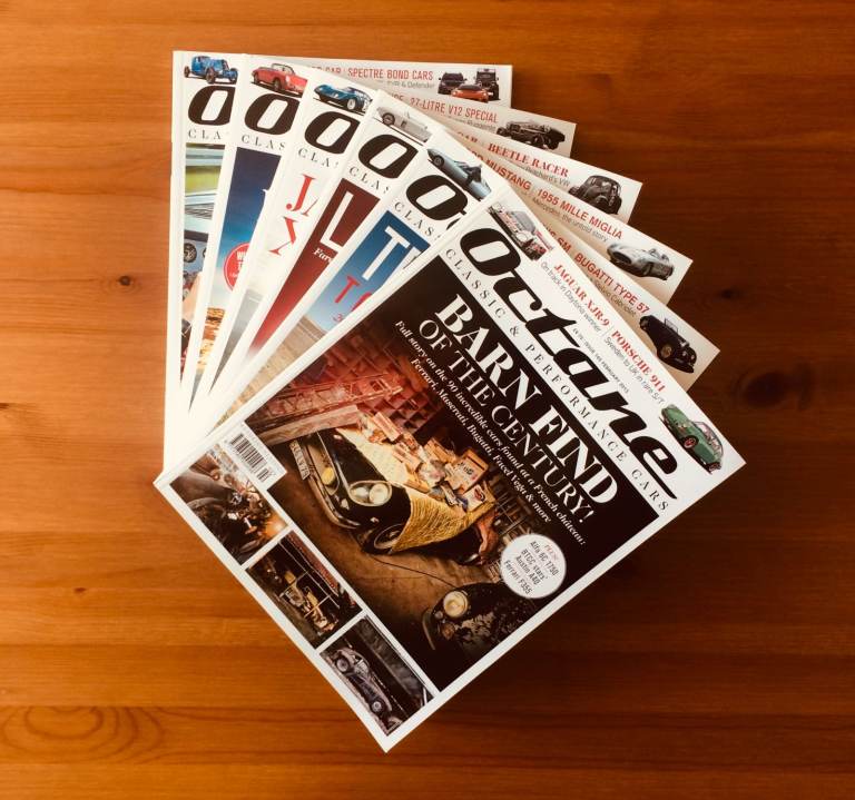OCTANE MAGAZINE - CLASSIC CARS AND MORE - 2015 - BUNDLE OF 6 - TAKE ALL DEAL