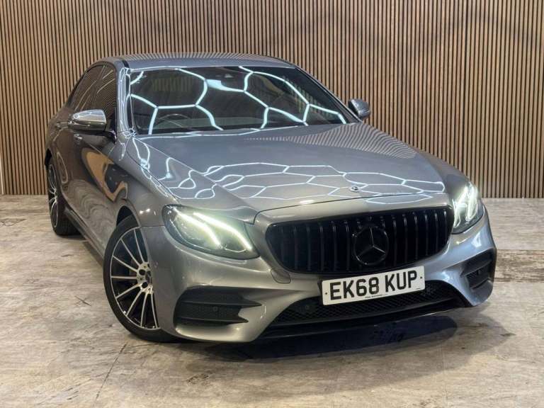 2018 Mercedes-Benz E Class E220d AMG Line 4dr 9G-Tronic SALOON DIESEL Automatic