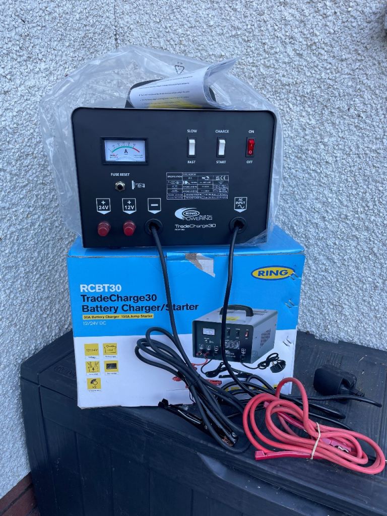 Ring Car Charger & jump starter New 12v 24v
