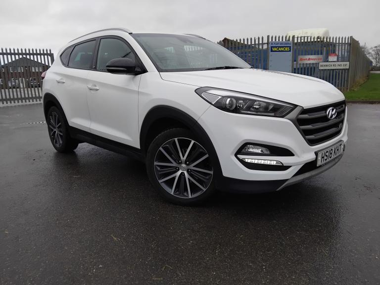 HYUNDAI TUCSON 1.7 TUCSON GO! SE 1.7 CRDI 141PS DCT White Auto Diesel 2018