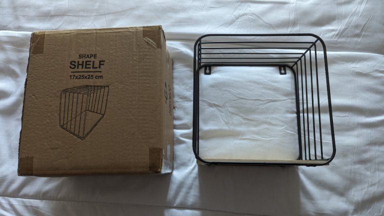 2 x Wire Frame Display Shelves