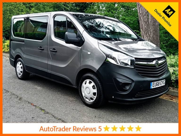 2019 Vauxhall Vivaro 1.6 CDTi 2900 Minibus 5dr Diesel Manual L1 H1 Euro 6 (s/s) (9 Seat) (120 ps ...