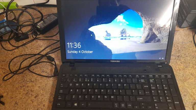 laptop (faulty)