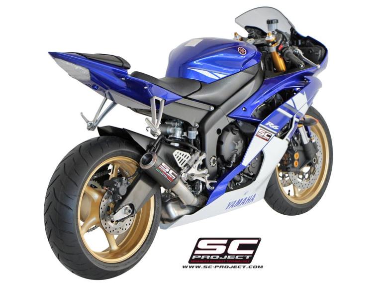 SC Project CRT Carbon Fibre Full Exhaust System For Yamaha YZF R6 2006 - 2016