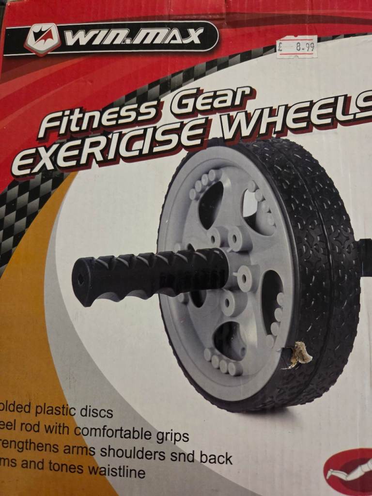 WIN.MAX Exercise Wheel – New in Box